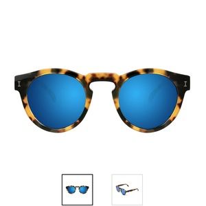 Illesteva Leonard sunglasses in Tortoise/Blue Mirror